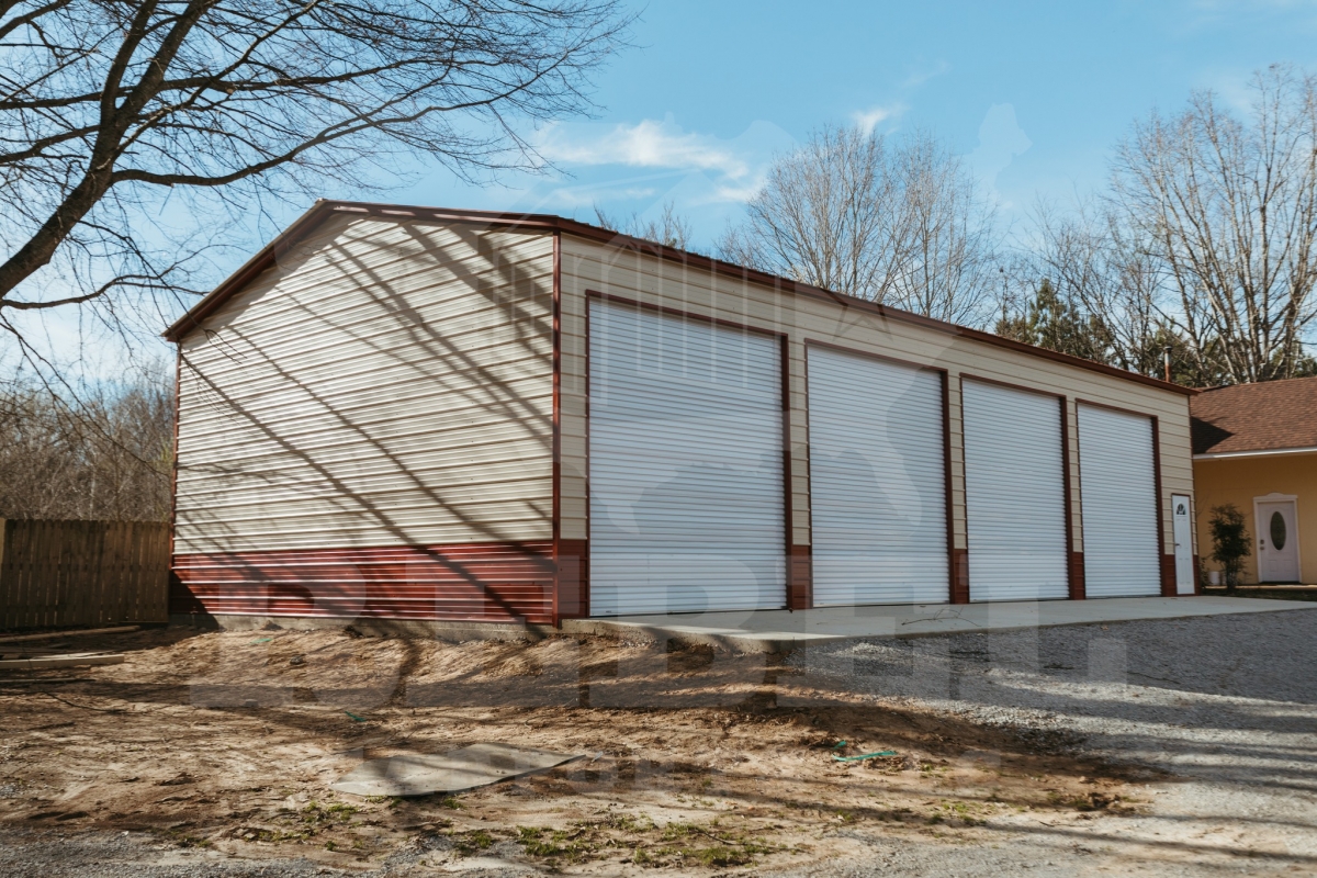 Plan B Solutions 30x60x14 Shop Rebel Carports LLC Collection