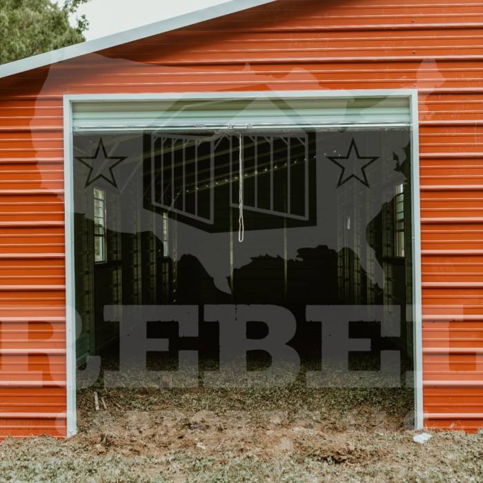 The Holloways 42x35x11x8 Straight Roof Horsebarn