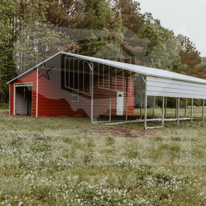 The Holloways 42x35x11x8 Straight Roof Horsebarn