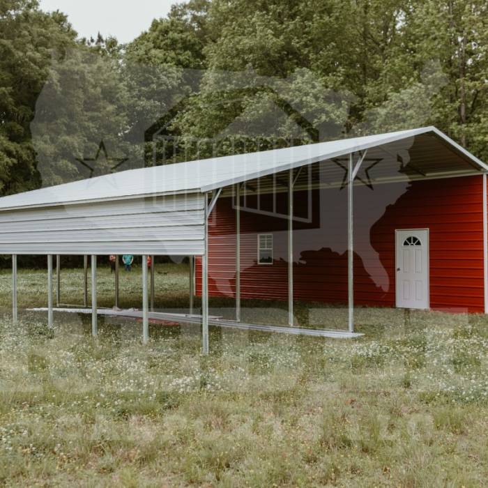 The Holloways 42x35x11x8 Straight Roof Horsebarn