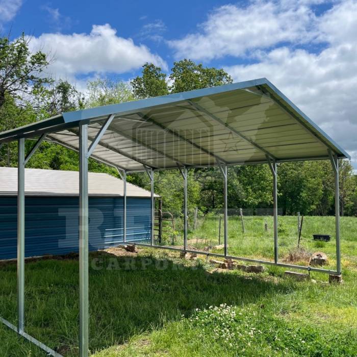 Warden Family Boxed Eave Style carport